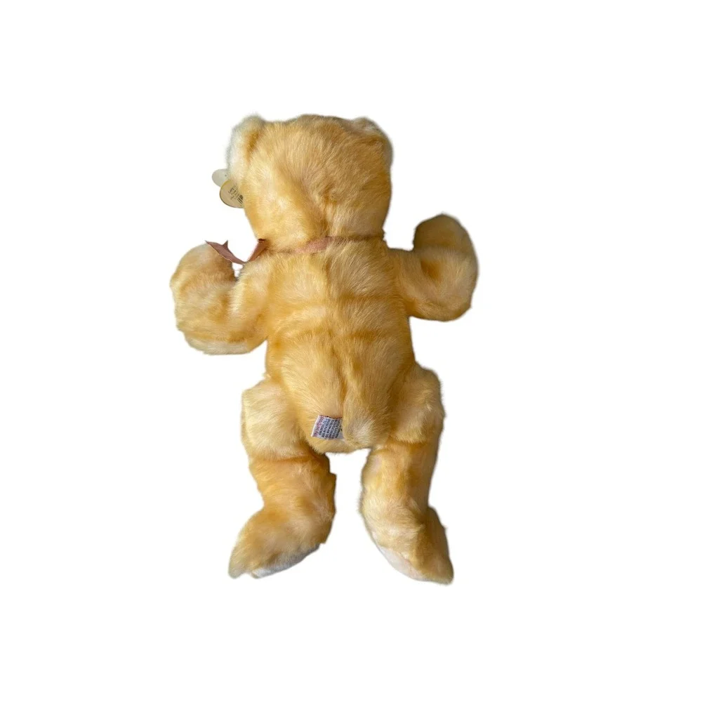 Ty Butterbeary Plush Bear Kids 1999 Classic Collection Yellow Gold Soft Toy